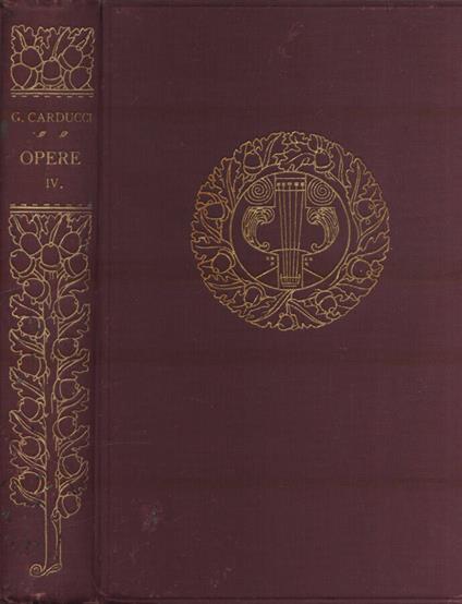 Confessioni e battaglie - Giosuè Carducci - copertina