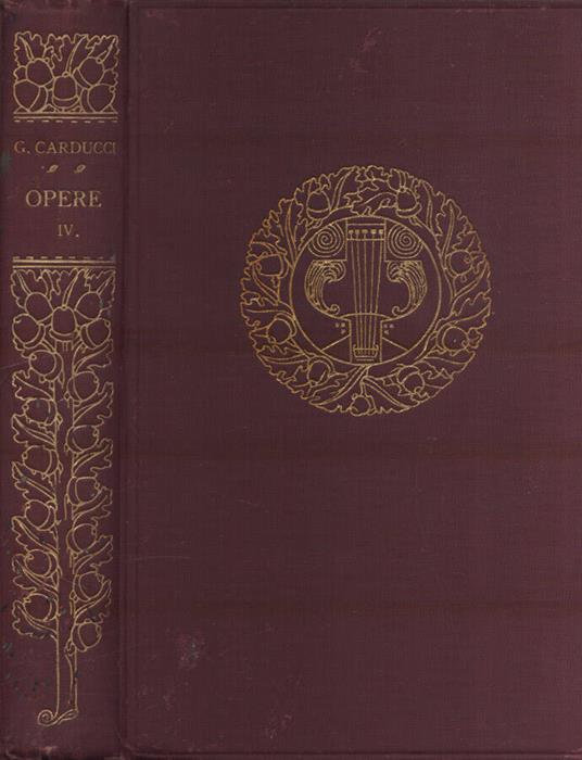 Confessioni e battaglie - Giosuè Carducci - copertina