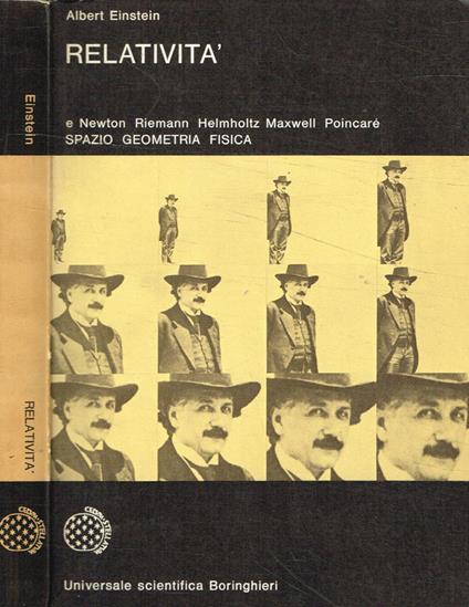 Relatività - Albert Einstein - copertina
