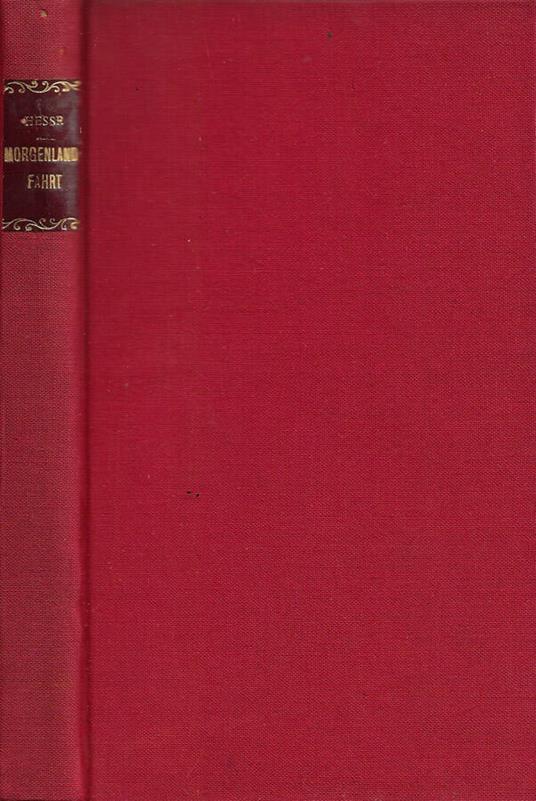 Die Morgenlandfahrt - Hermann Hesse - copertina