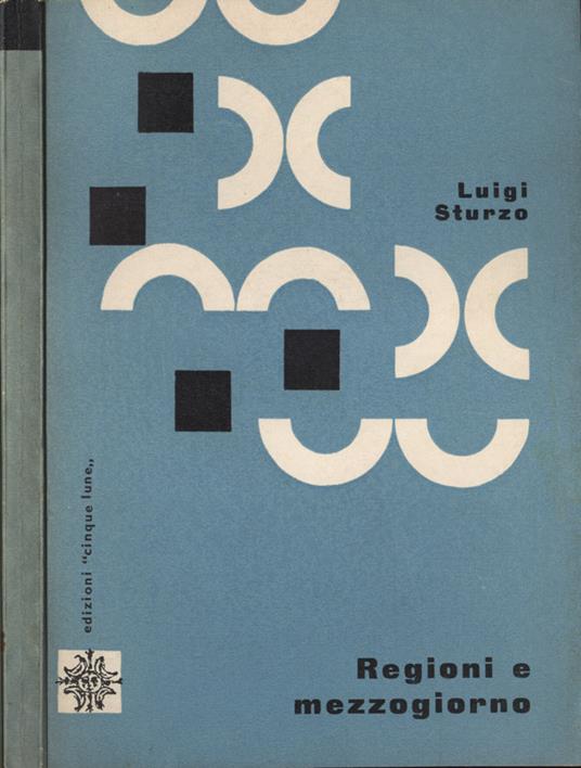 Regioni e mezzogiorno - Luigi Sturzo - copertina