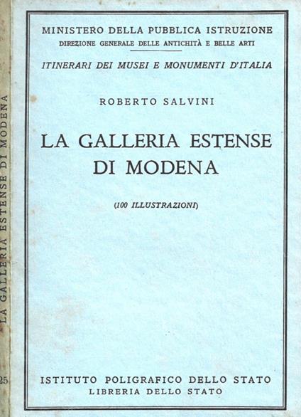 La Galleria Estense di Modena - Roberto Salvini - copertina