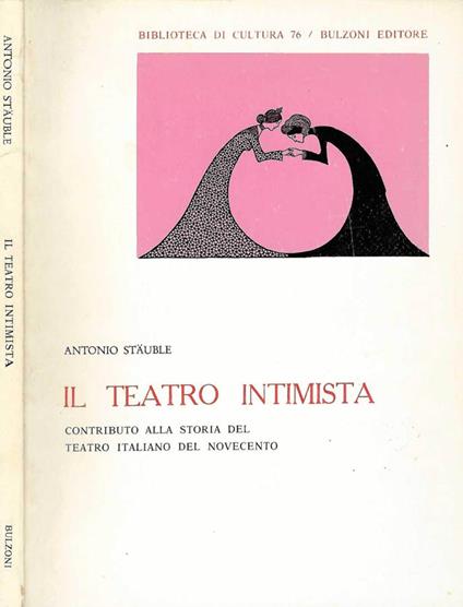 Il teatro intimista - Antonio Stäuble - copertina