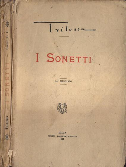 I sonetti - Trilussa - copertina