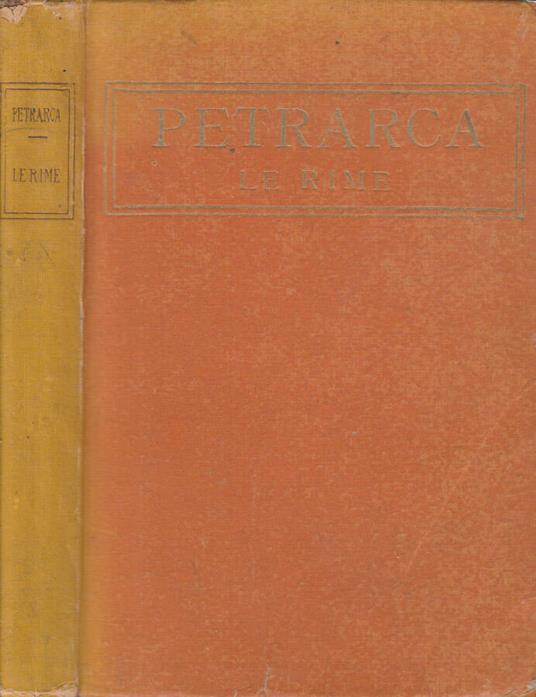 Le rime - Ludovico Ariosto - copertina