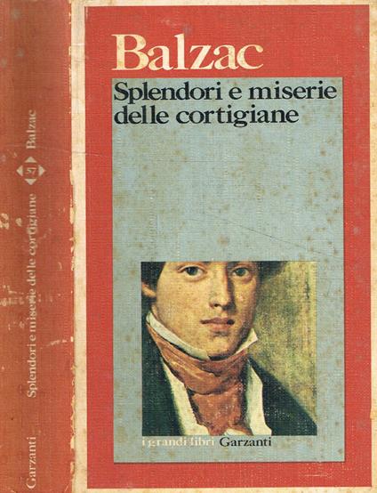 Splendori e miserie delle cortigiane - Honoré de Balzac - copertina