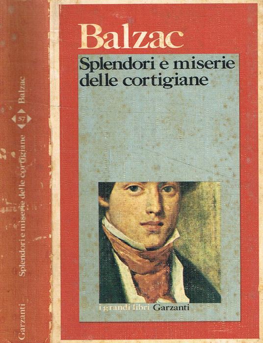 Splendori e miserie delle cortigiane - Honoré de Balzac - copertina