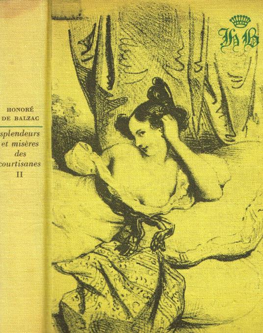 Splendeurs et miseres des courtisanes tome II - Honoré de Balzac - copertina