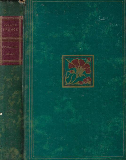 Crainquebille - Anatole France - copertina