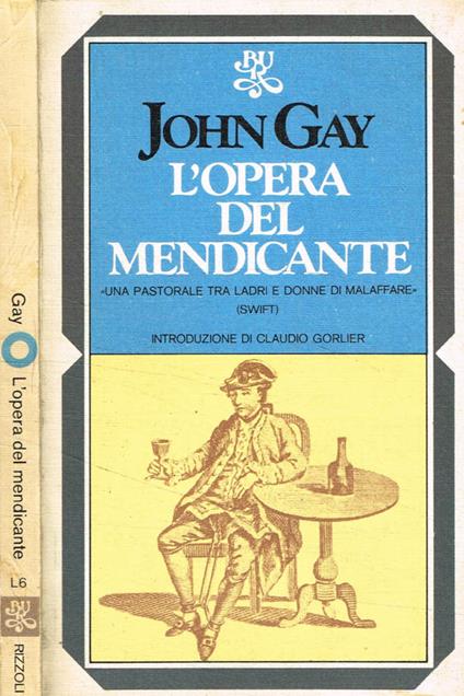 L' opera del mendicante - John Gay - copertina
