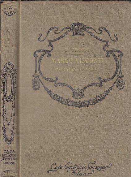 Marco Visconti - Tommaso Grossi - copertina
