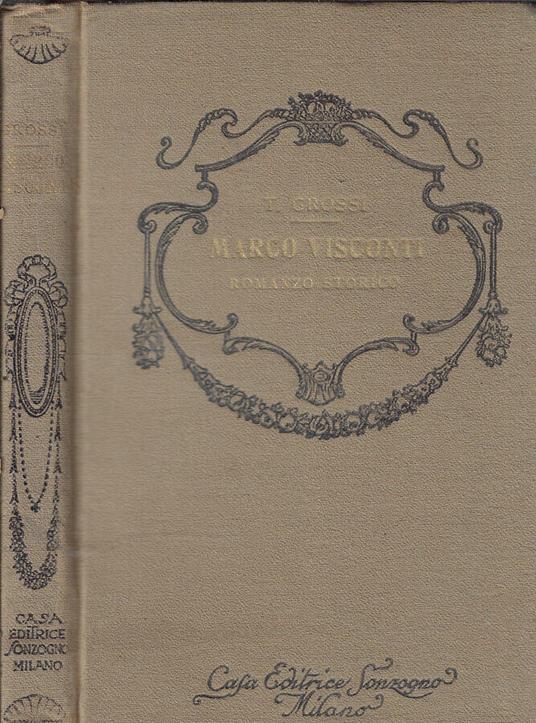Marco Visconti - Tommaso Grossi - copertina