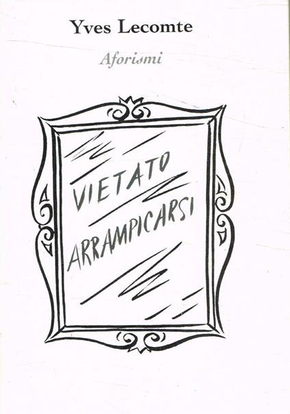 Aforismi - Yves Lecomte - copertina