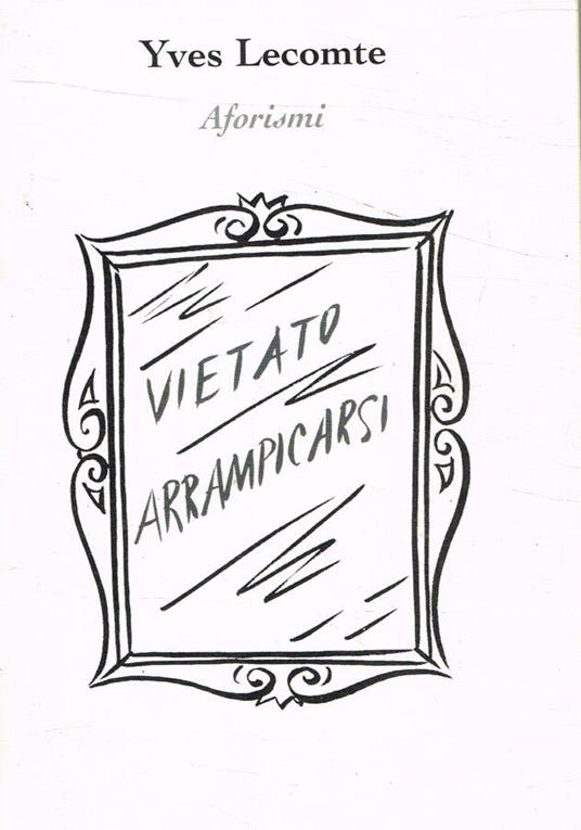 Aforismi - Yves Lecomte - copertina