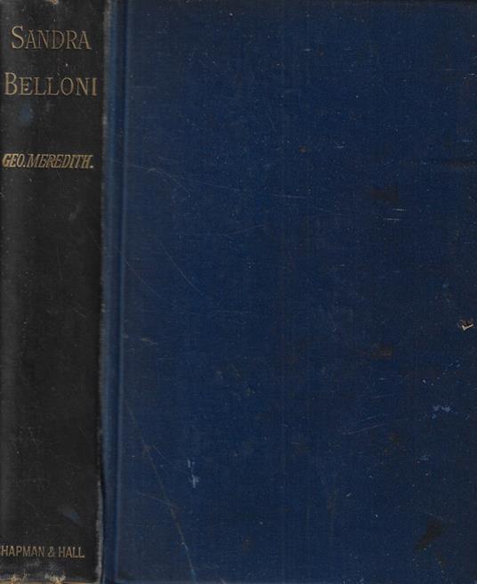 Sandra Belloni - George Meredith - copertina