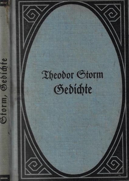 Gedichte - Theodor Storm - copertina