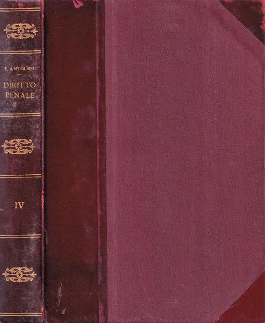 Manuale di diritto penale - Francesco Antolisei - copertina