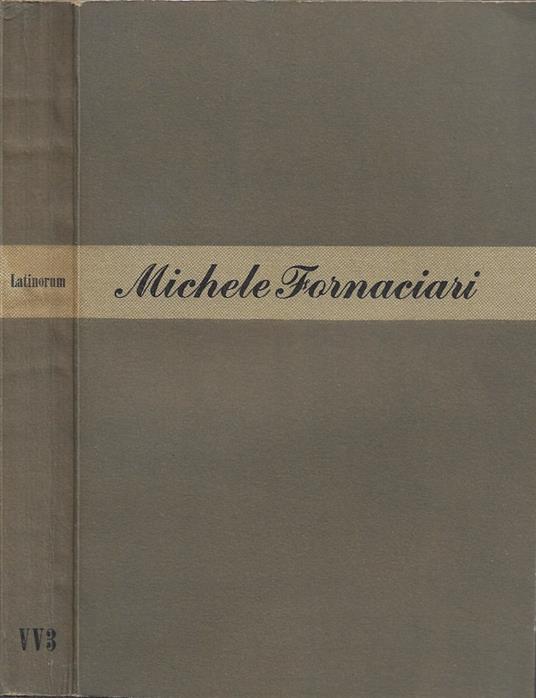 Latinorum - Michele Fornaciari - copertina