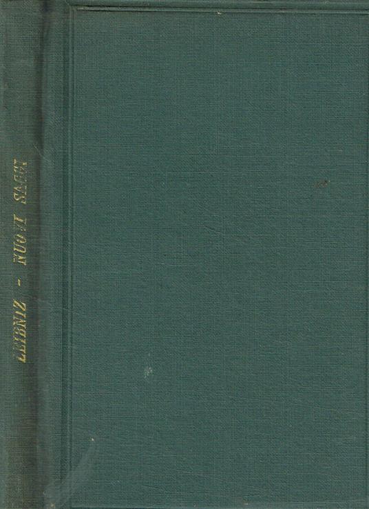 Nuovi saggi - Gottfried W. Leibniz - copertina