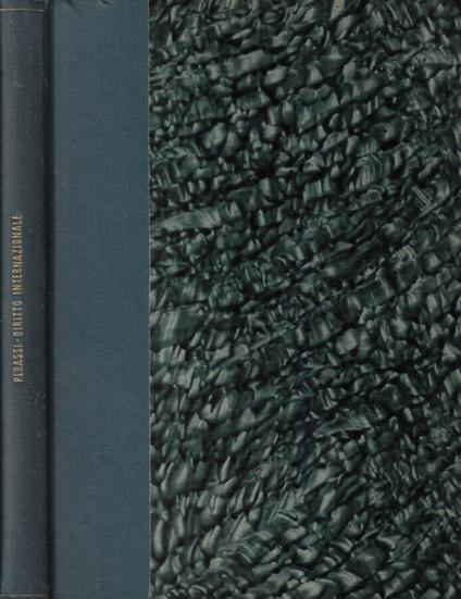 Lezioni di diritto internazionale parte I - Tomaso Perassi - copertina