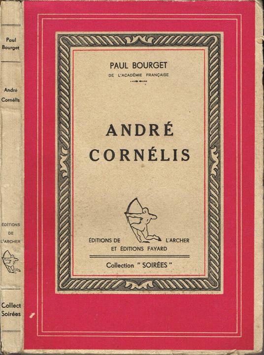 André Cornélis - Paul Bourget - copertina