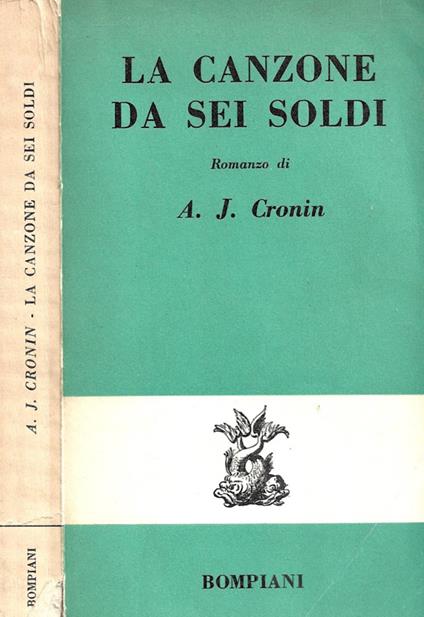 La canzone da sei soldi - A. Joseph Cronin - copertina