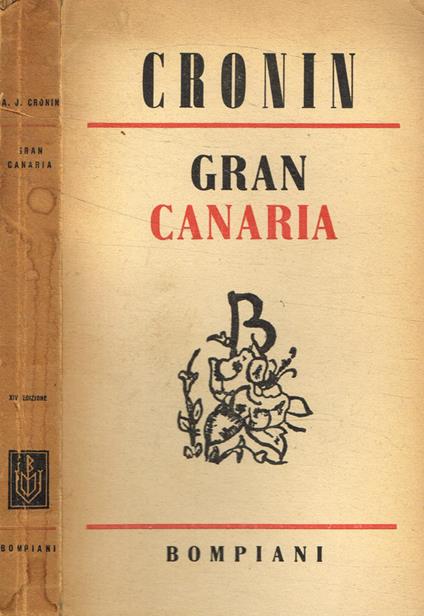 Gran canaria - A. Joseph Cronin - copertina