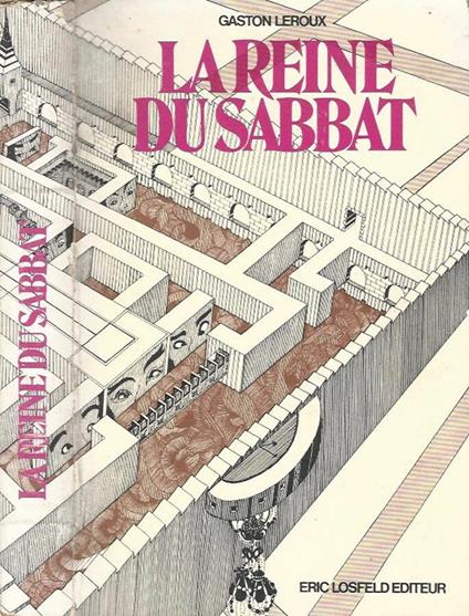 La reine du sabbat - Gaston Leroux - copertina