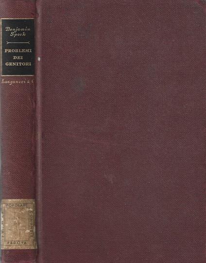 Problemi dei genitori - Benjamin Spock - copertina