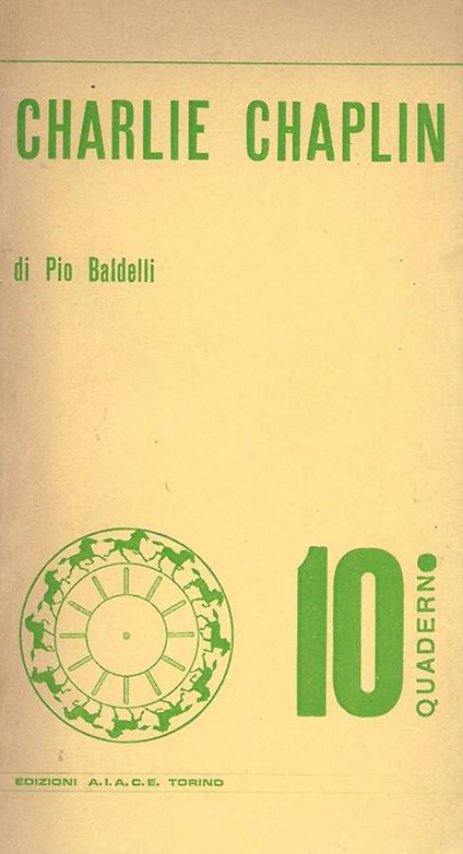 Charlie Chaplin - Pio Baldelli - copertina