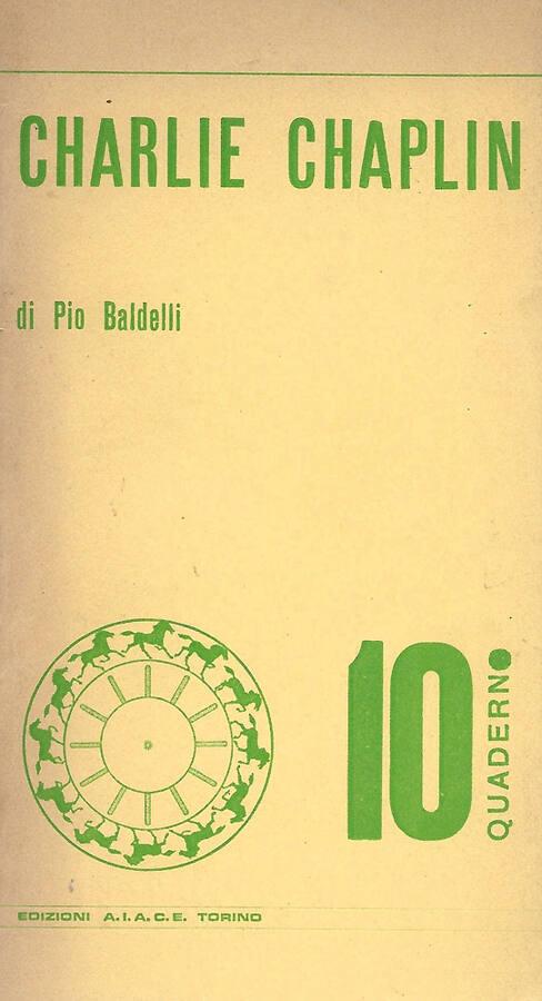 Charlie Chaplin - Pio Baldelli - copertina