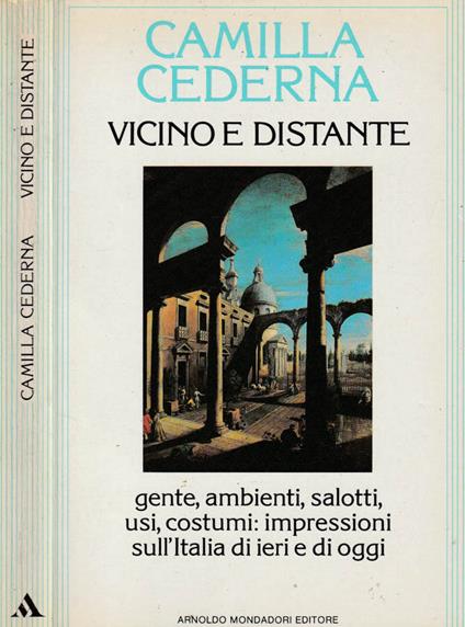 Vicino e distante - Camilla Cederna - copertina