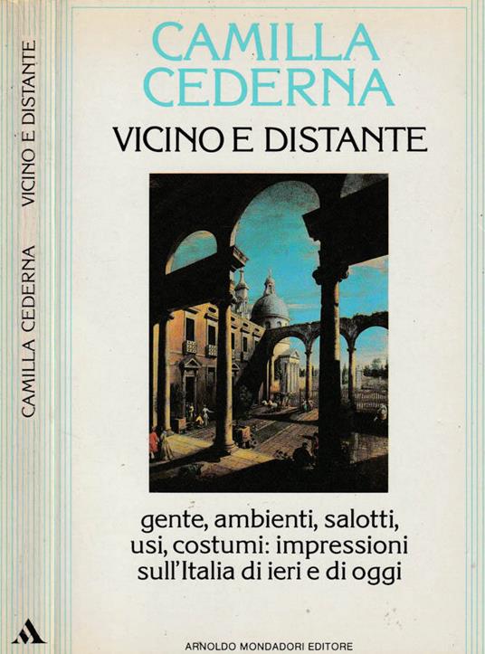 Vicino e distante - Camilla Cederna - copertina