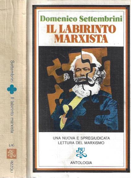 Il labirinto marxista - Domenico Settembrini - copertina
