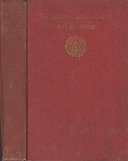 Benjamin Franklin and Jonathan Edwards - Carl van Doren - copertina