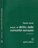 Lezioni di diritto delle comunità europee