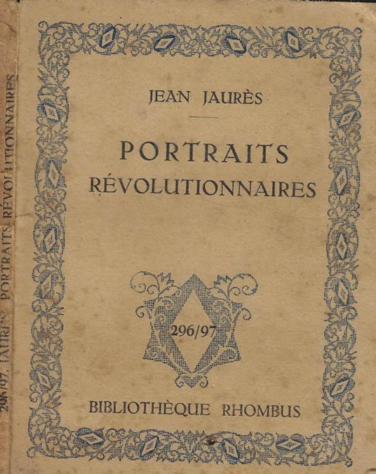 Portraits révolutionnaires - Jean Jaurés - copertina