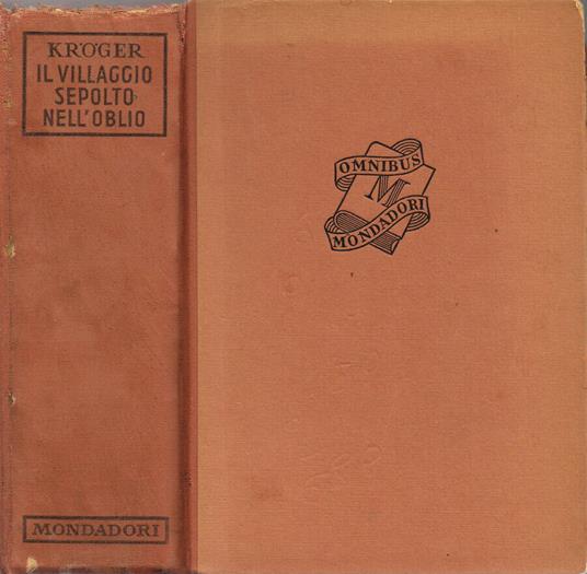 Il villaggio sepolto nell'oblio - Theodor Kröger - copertina
