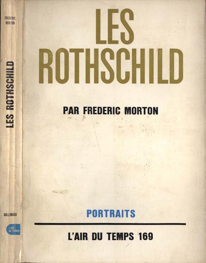 Les Rothschild - Frederic Morton - copertina