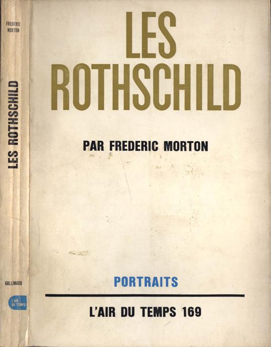 Les Rothschild - Frederic Morton - copertina