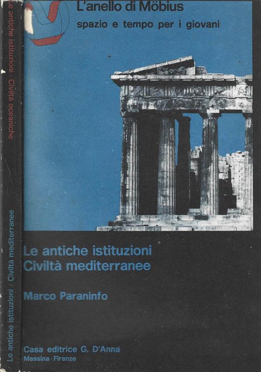 Le antiche istituzioni - Marco Paraninfo - copertina