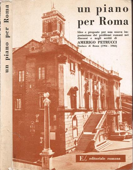 Un piano per Roma - Amerigo Petrucci - copertina