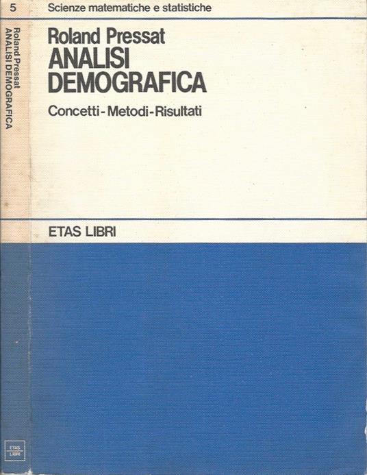 Analisi demografica - Roland Pressat - copertina