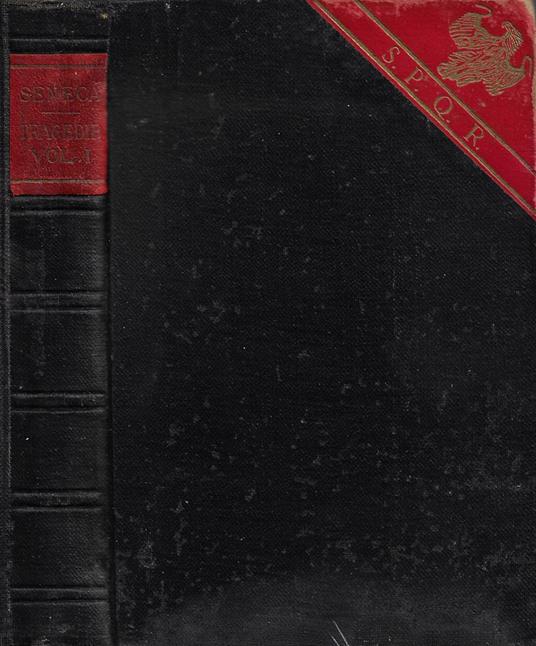 Tragedie. Vol. I - L. Anneo Seneca - copertina