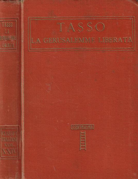 La Gerusalemme Liberata - Tasso - copertina