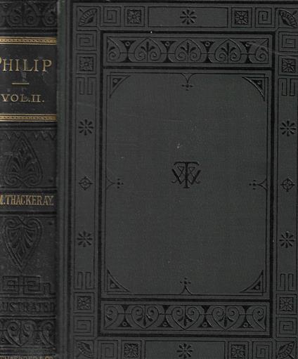 The adventures of Philip on his way through the world Vol. II - William M. Thackeray - copertina