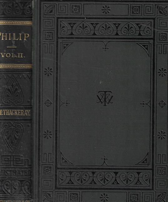 The adventures of Philip on his way through the world Vol. II - William M. Thackeray - copertina
