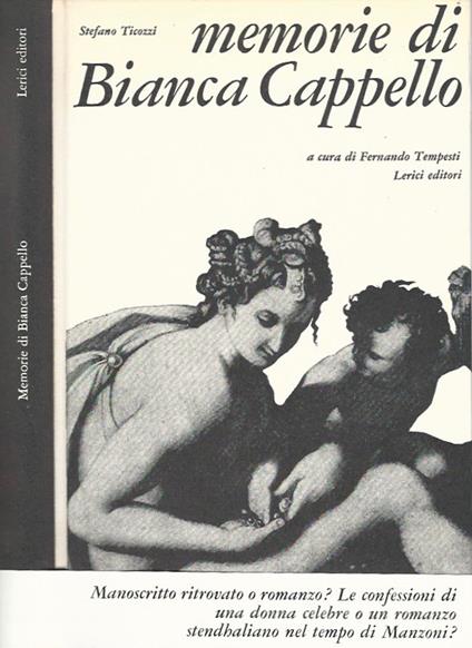 Memorie di Bianca Cappello - Stefano Ticozzi - copertina