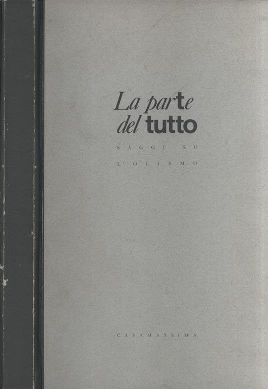 La parte del tutto - copertina