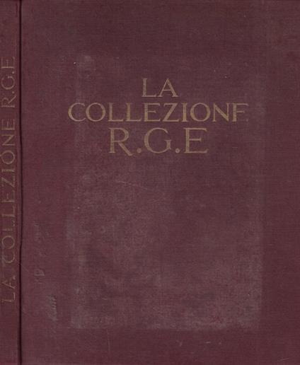 La collezione R.G.E - copertina